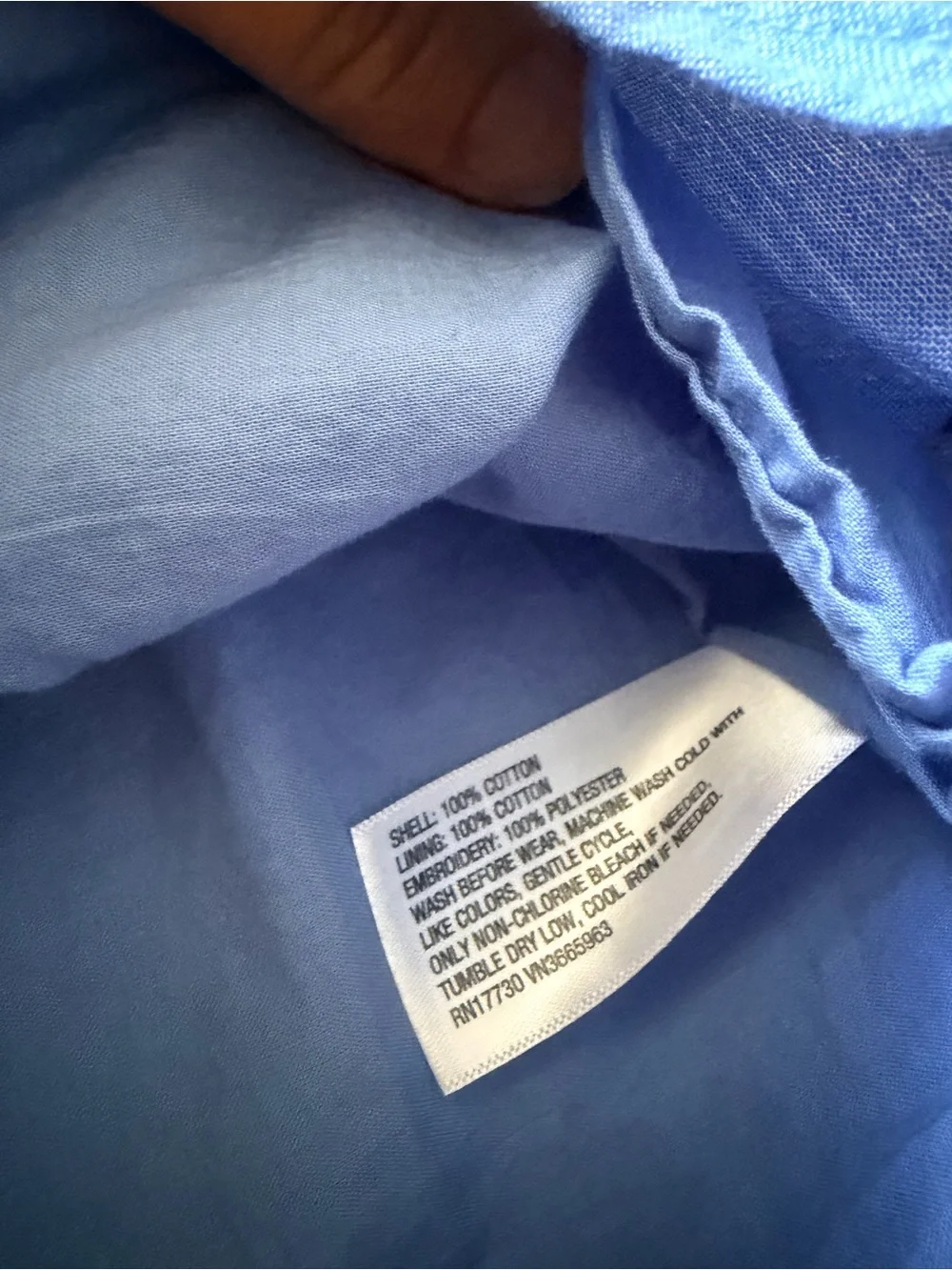 Cat & Jack lightweight blue